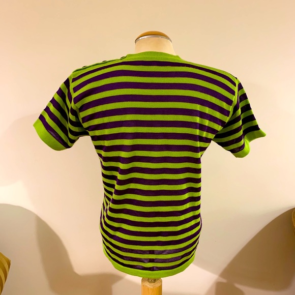 Vintage Striped Knit Tee - Picture 2 of 6